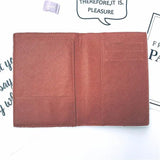 Unicorn Rainbow Horse Passport Cover PU Leather Travel