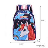 Unicorn Schoolbag For Girls Cartoon School Backpack Kindergarten Student