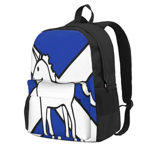 Unicorn Scotland's National Animal Backpacks Men's Women Vintage Backpack