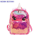 Unicorn Sequins Children's Backpack Kids School Bags for Teenage Girls
