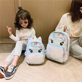 Unicorn Sequins Children's Backpack Kids School Bags for Teenage Girls