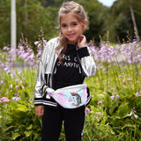 Unicorn Waist Bag Kids Fanny Pack Sequins Girls Purse Shoulder Belt Bags