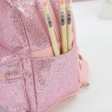Kawayi Pink Unicorn Sequin Schoolbag for Kids