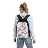Unicorns Backpacks Men Women Print Backpack Class Bags Girls