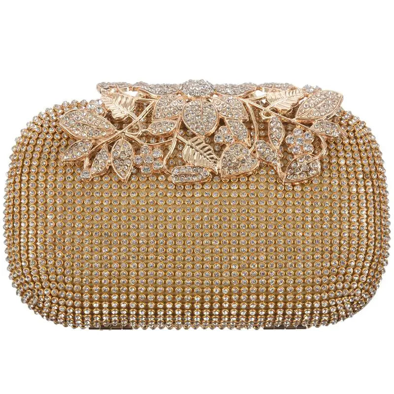 Rhinestone Evening Bag Clutch Party Bridal Prom