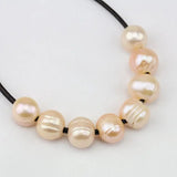 10-11mm Pink Round Freshwater Pearl Beads