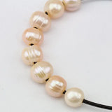 10-11mm Pink Round Freshwater Pearl Beads
