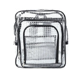 Anti-static Clear Backpack Travel Shoulder Bags PVC Rucksack