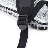 Anti-static Clear Backpack Travel Shoulder Bags PVC Rucksack