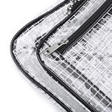 Anti-static Clear Backpack Travel Shoulder Bags PVC Rucksack
