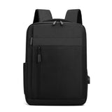 Unisex Laptop Backpack USB Charging Port Rucksack