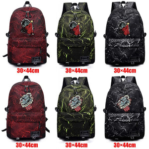 Fullmetal Alchemist Fabric Zip Backpack Schoolbag