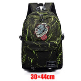 Fullmetal Alchemist Fabric Zip Backpack Schoolbag