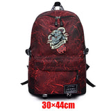 Fullmetal Alchemist Fabric Zip Backpack Schoolbag