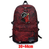 Fullmetal Alchemist Fabric Zip Backpack Schoolbag