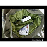 Plush Frog Monster Zip Large School Backpack Unisex Graffiti Inlaid