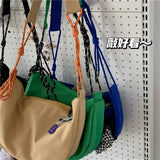 Waterproof Nylon Dumpling Bag Large-capacity Shoulder Messenger Bag