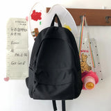 Unisex Canvas Backpack Daypack Satchel School Travel Bookbag