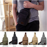 Canvas Waist Packs Travel Chest-Bag Cross Body Bags