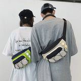 Unisex Nylon Fanny Pack Waist Bag Sport Chest Bag