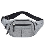 Unisex Oxford Crossbody Waist Bag Women Men Travel Purse Shoulder Bag