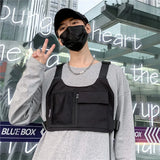 Tactical Chest Bag Unisex Bullet Hip Hop Streetwear Waist Pack