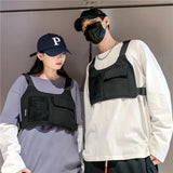 Tactical Chest Bag Unisex Bullet Hip Hop Streetwear Waist Pack