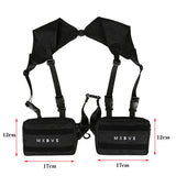 Unisex Tactical Chest Rig Bag Streetwear Hip Hop Vest Fanny Pack