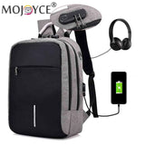 Unisex Business Rucksack with USB Port & Headphone Port