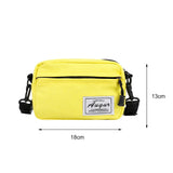 Unisex Fanny Crossbody Women's Bag - Square Shoulder Pack