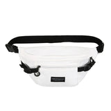 Canvas Unisex Fanny Pack Waist Bag Streetwear Chest Bag Hip Hop Banana Bags