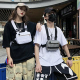 Unisex Hip-Hop Chest Bag Tactical Vest Strap Chest Pack