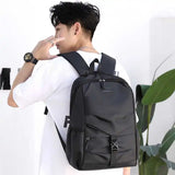 Unisex Waterproof Backpack Men Street Computer Bag Large Capacity Travel