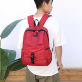 Unisex Waterproof Backpack Men Street Computer Bag Large Capacity Travel