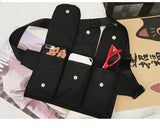 Unisex Oxford Fanny Waist Pack Belt Bag Multi-pocket Phone Bum Bag