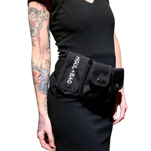 Unisex Oxford Fanny Waist Pack Belt Bag Multi-pocket Phone Bum Bag