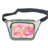Unisex Transparent Waterproof Waist Bag for Travel Sports Yoga Climbing