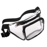 Unisex Transparent Waterproof Waist Bag for Travel Sports Yoga Climbing