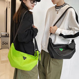 Neon Green Crossbody Bag Large Capacity Purse
