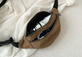 Canvas Waist Bag for Men and Women