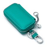 Leather Car Key Wallets Holder Organizer Keychain Covers Key Case