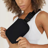 Unisex Gym Bag Running Waist Bag Sports Belt Adjustable Strap Large Capacity