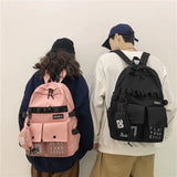 Large Capacity Teenagers Students Backpack Waterproof Travelling Bag