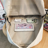 Large Capacity Teenagers Students Backpack Waterproof Travelling Bag