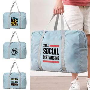 Unisex Large Capacity Travel Bag Weekend Organizer Clothes Storage