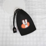 Unisex Leather Keychain Cover Car Key Sleeve Holder