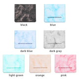 Unisex Marble Pattern PU Leather Travel Passport Cover Wallet Case