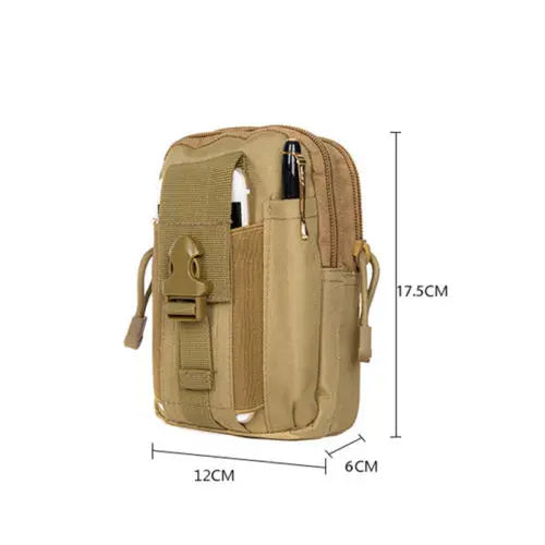 Camouflage Tactical Waist Pocket Pouch Phone Pocket 7 Colors