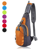 Unisex Nylon Chest Bag Travel Crossbody Men Women Messenger Bag