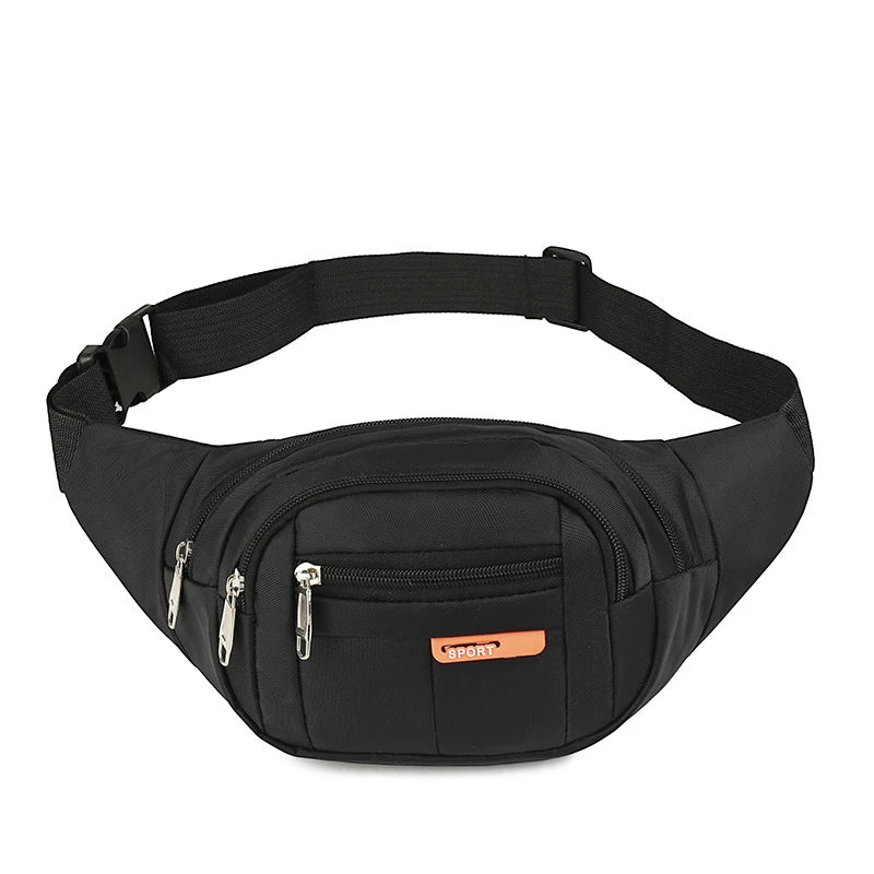Canvas Travel Bag Crossbody Chest Bags Waist Packs Pocket